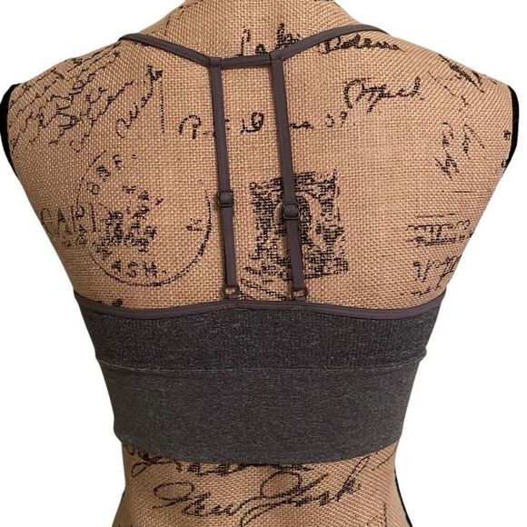 EUC Anthropologie Heather Gray Jenny Seamless T-back Bralette - Size XS/S - Picture 5 of 10